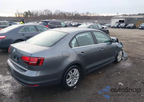 2017 Volkswagen Jetta 1.4T S из США, поврежденный, VIN 3VW2B7AJ1HM352898